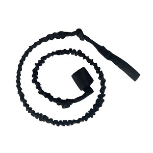 Elastic kayak canoe paddle leash