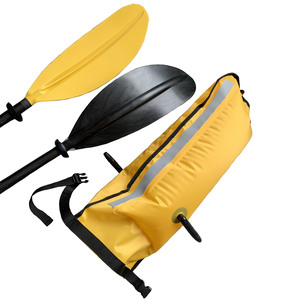 Kayak paddle float